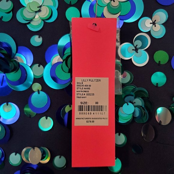 NWT Lilly Pulitzer Havyn Embellished Shift Dress - Picture 5 of 5